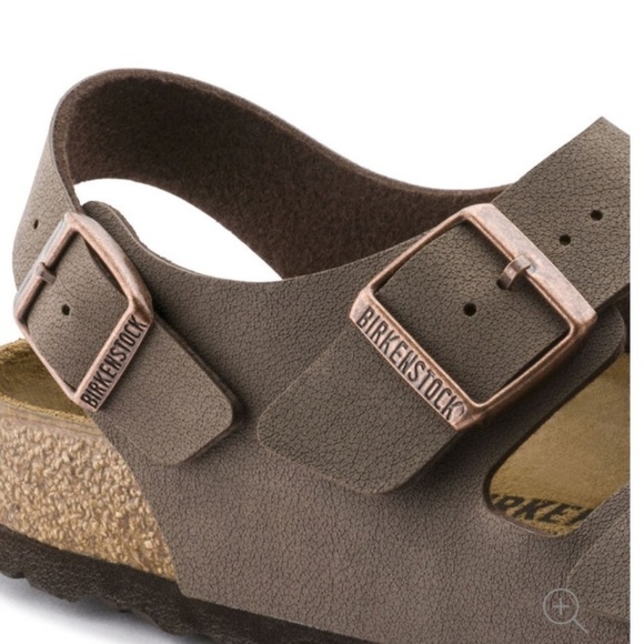 BIRKENSTOCK MILANO NATURAL LEATHER SANDALS - Picture 6 of 10